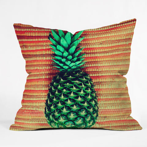 Chelsea Victoria The Pineapple Outdoor Throw Pillow