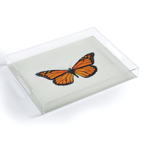 Chelsea Victoria The Queen Butterfly Acrylic Tray