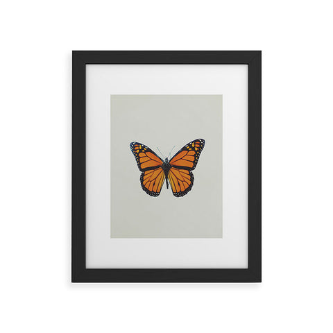 Chelsea Victoria The Queen Butterfly Framed Art Print