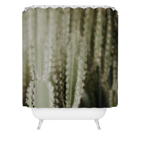 Chelsea Victoria The Trippy Cactus Shower Curtain