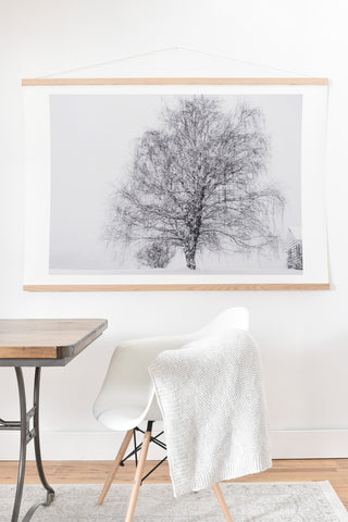 Chelsea Victoria The Willow and The Snow Art Print And Hanger