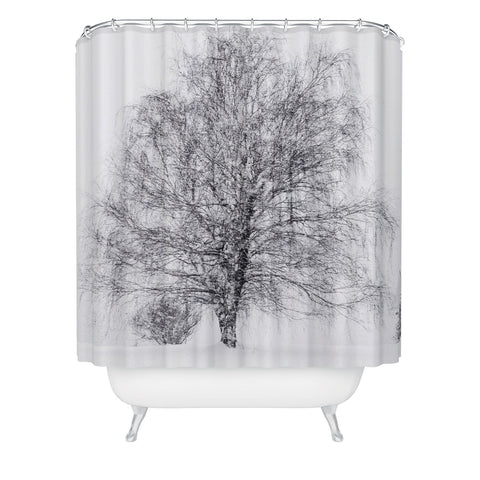 Chelsea Victoria The Willow and The Snow Shower Curtain