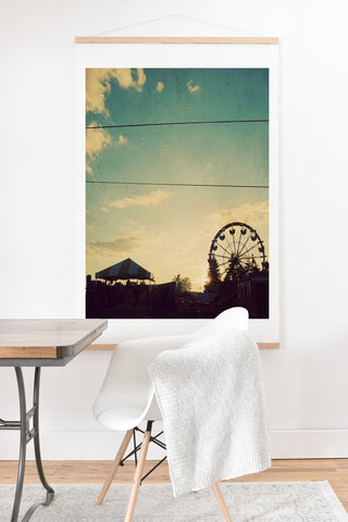 Chelsea Victoria Welcome to the circus Art Print And Hanger