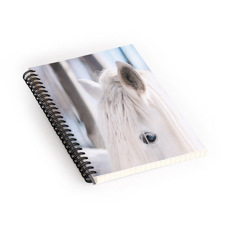 Chelsea Victoria White Knight Spiral Notebook