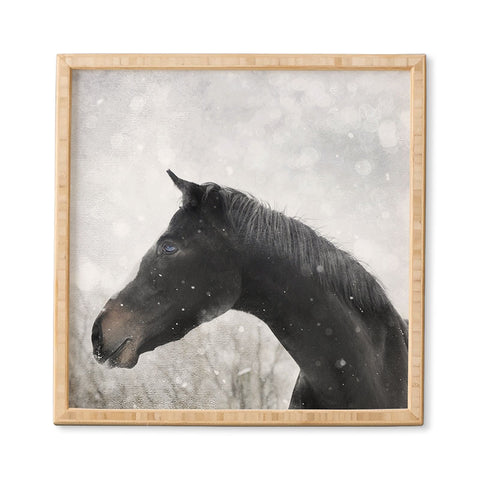 Chelsea Victoria Winter Horse Framed Wall Art