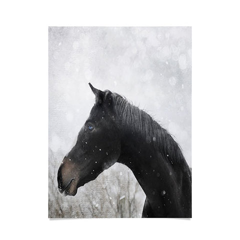 Chelsea Victoria Winter Horse Poster