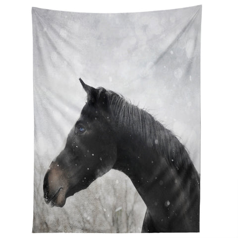 Chelsea Victoria Winter Horse Tapestry
