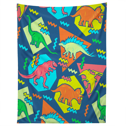 Chobopop 90s Dinosaur Pattern Tapestry