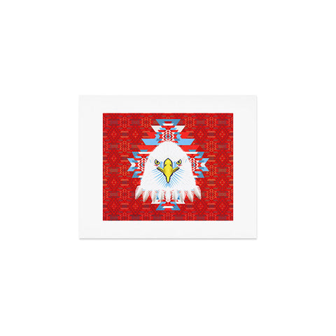 Chobopop American Flag Eagle Art Print