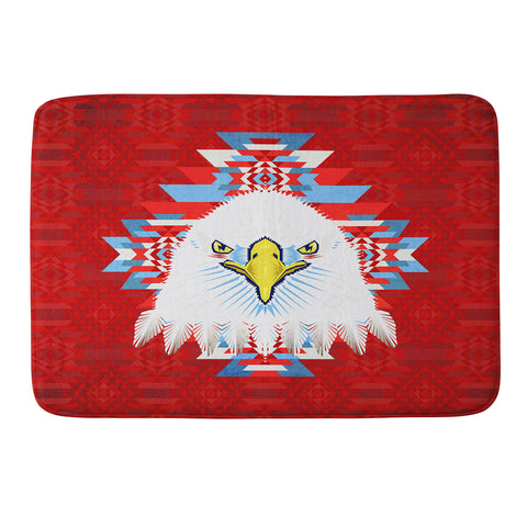 Chobopop American Flag Eagle Memory Foam Bath Mat