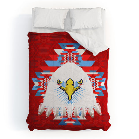 Chobopop American Flag Eagle Comforter