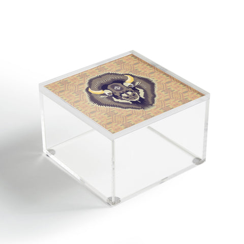 Chobopop Geometric Bison 1 Acrylic Box