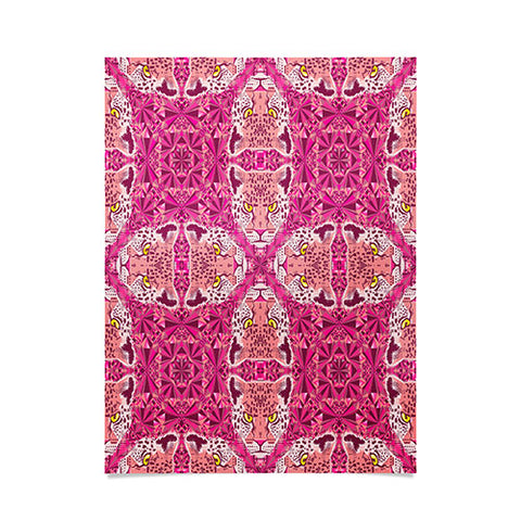 Chobopop Pink Panther Pattern Poster