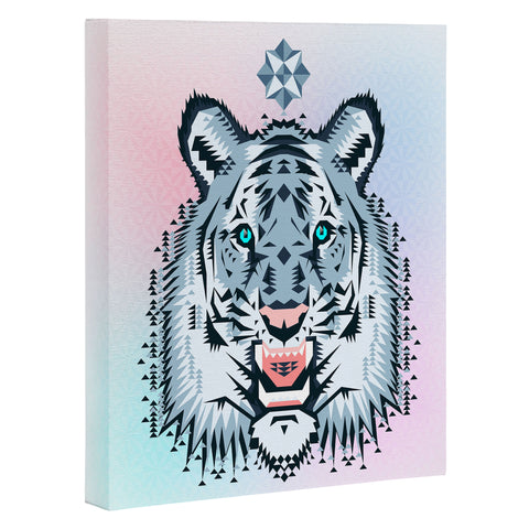 Chobopop Snow Tiger Art Canvas