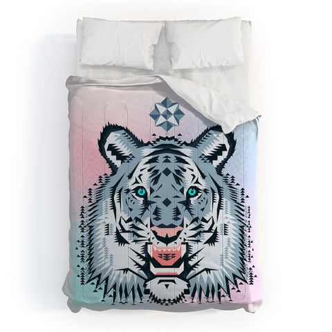 Chobopop Snow Tiger Comforter