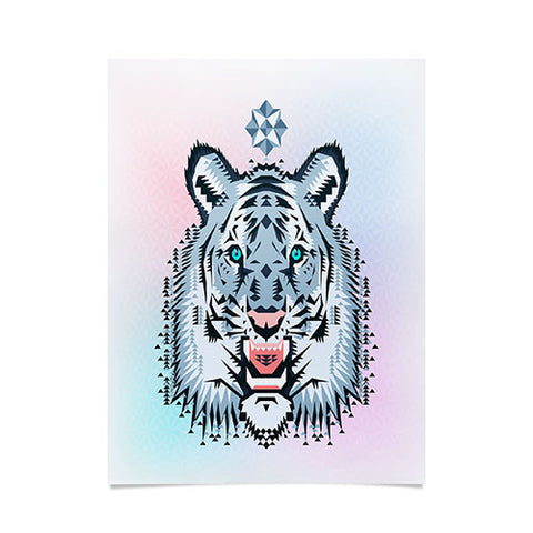 Chobopop Snow Tiger Poster