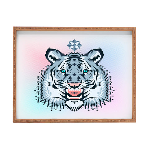 Chobopop Snow Tiger Rectangular Tray