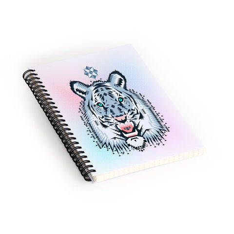 Chobopop Snow Tiger Spiral Notebook
