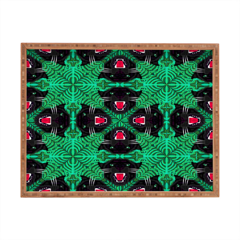 Chobopop Tropical Gothic Pattern Rectangular Tray