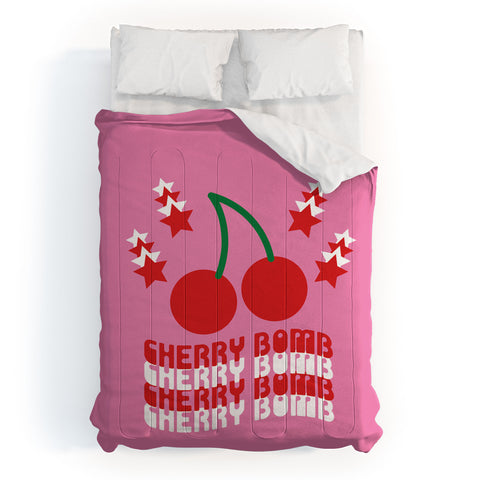 Circa78Designs Cherry Bomb Comforter
