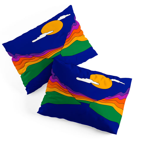 Circa78Designs Rainbow Ravine Pillow Shams