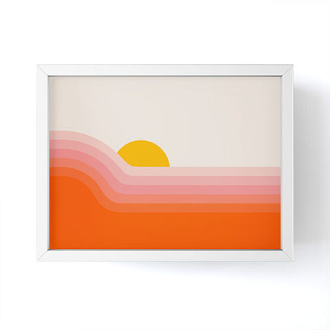 Circa78Designs Strawberry Dipper Framed Mini Art Print