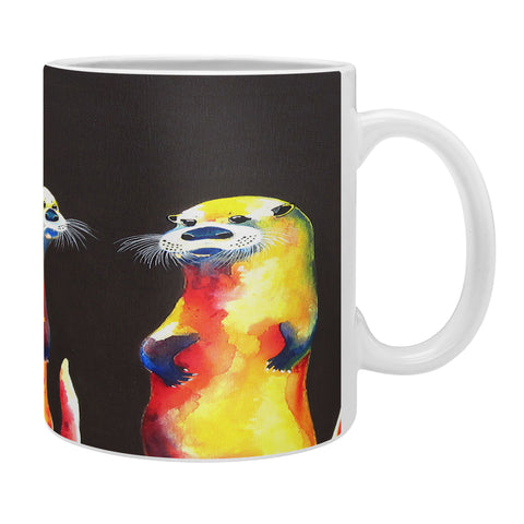 Clara Nilles Flaming Otters Coffee Mug