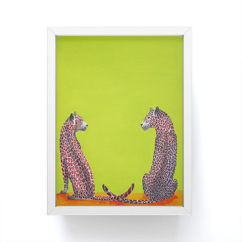 Clara Nilles Leopard Lovers Framed Mini Art Print