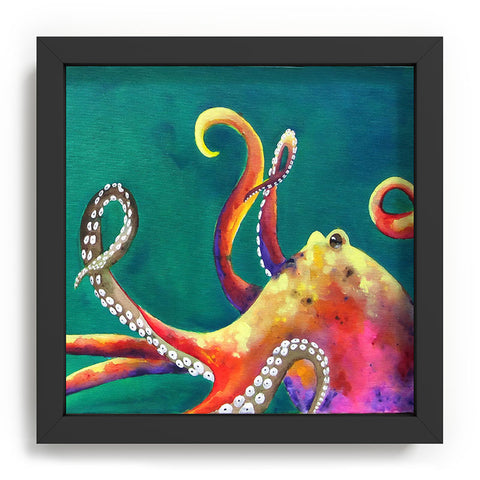 Clara Nilles Mardi Gras Octopus Recessed Framing Square