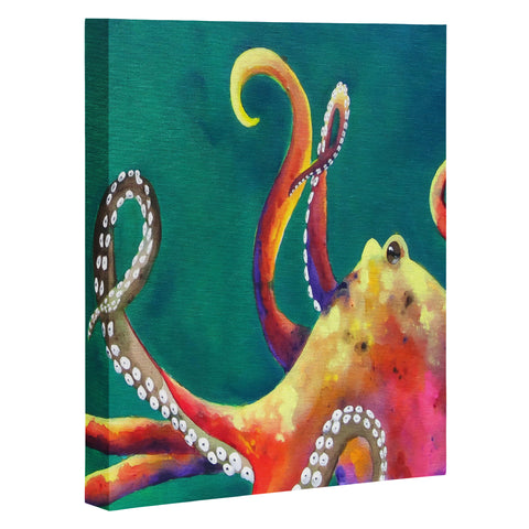 Clara Nilles Mardi Gras Octopus Art Canvas
