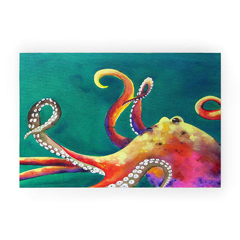 Clara Nilles Mardi Gras Octopus Welcome Mat