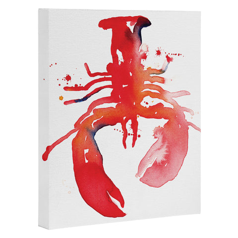 CMYKaren Lobster Art Canvas