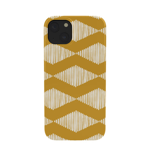 CoastL Studio Acoustic Wave Mustard Phone Case