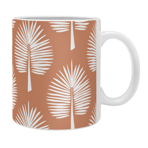 CoastL Studio Wide Palm Terra Cotta Coffee Mug