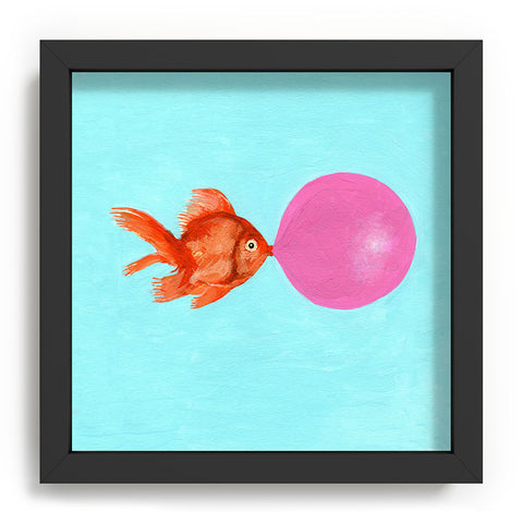 Coco de Paris A bubblegum goldfish Recessed Framing Square