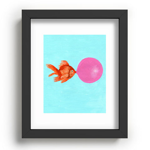 Coco de Paris A bubblegum goldfish Recessed Framing Rectangle