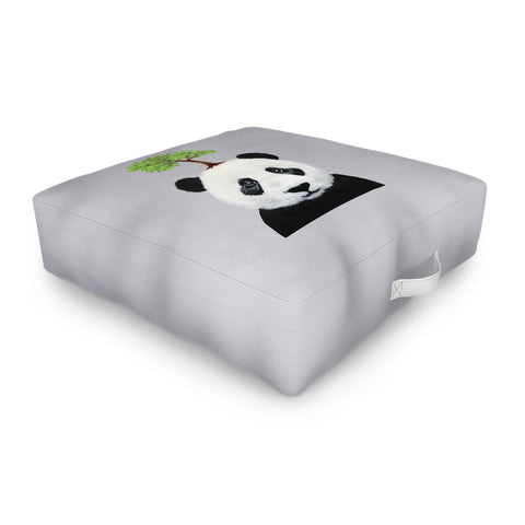 Coco de Paris A Panda with a tree Outdoor Floor Cushion