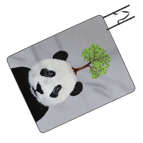 Coco de Paris A Panda with a tree Picnic Blanket