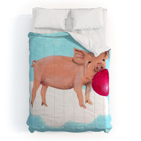 Coco de Paris A piggy with bubblegum Comforter