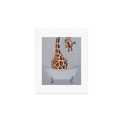 Coco de Paris Bathtub Giraffe Art Print