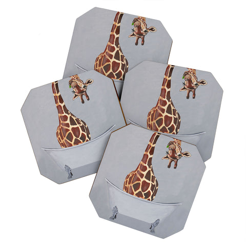 Coco de Paris Bathtub Giraffe Coaster Set