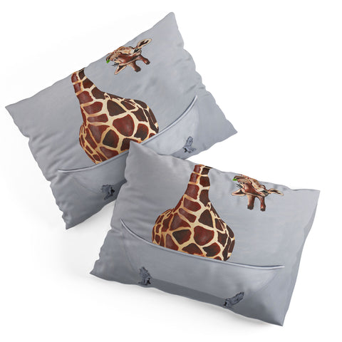 Coco de Paris Bathtub Giraffe Pillow Shams