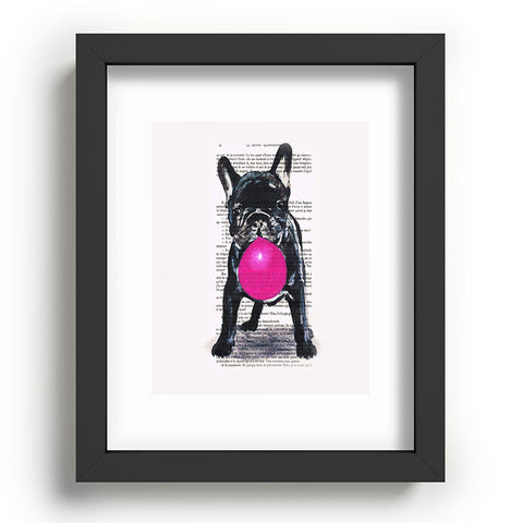 Coco de Paris Bulldog With Bubblegum 01 Recessed Framing Rectangle