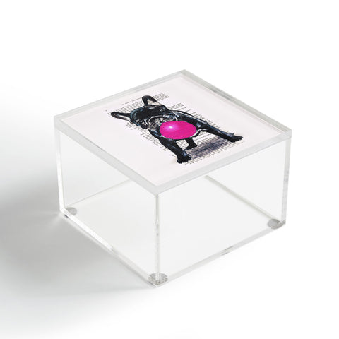 Coco de Paris Bulldog With Bubblegum 01 Acrylic Box