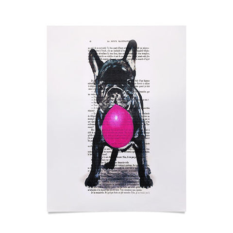 Coco de Paris Bulldog With Bubblegum 01 Poster