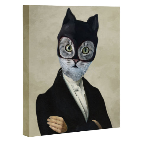 Coco de Paris Cat batman Art Canvas