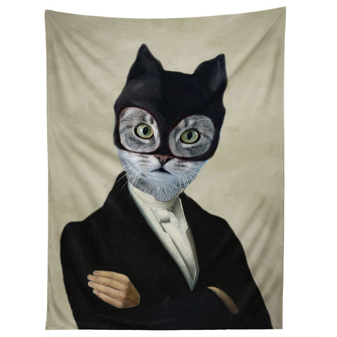 Coco de Paris Cat batman Tapestry