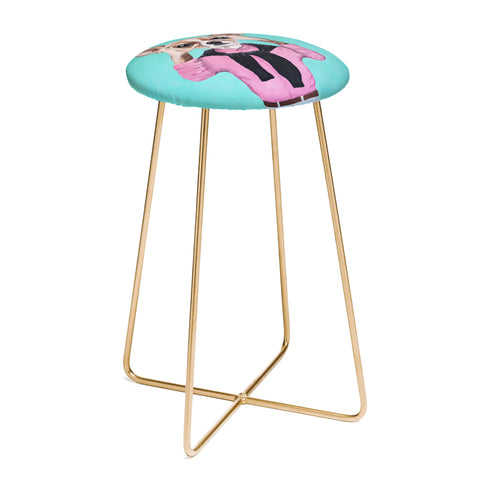 Coco de Paris Chihuahua is looking Counter Stool