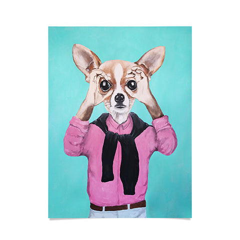 Coco de Paris Chihuahua is looking Poster