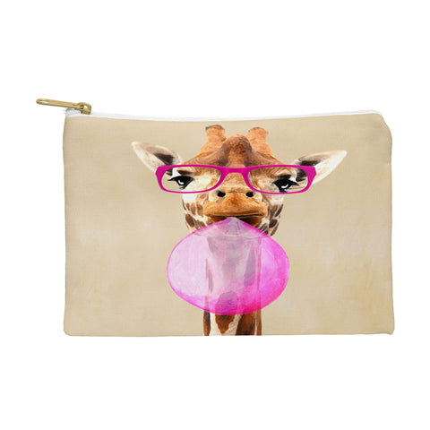 Coco de Paris Clever giraffe with bubblegum Pouch